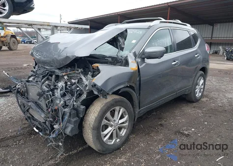 2016 Nissan Rogue Sv z USA, uszkodzony, nr VIN JN8AT2MV3GW152928